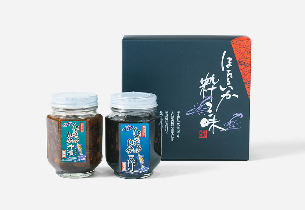 ほたるいか塩辛2本入(沖・黒)