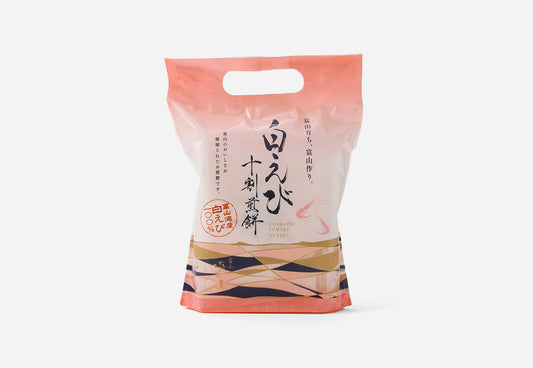 海煎堂十割煎餅|白えび(スタンドパック)