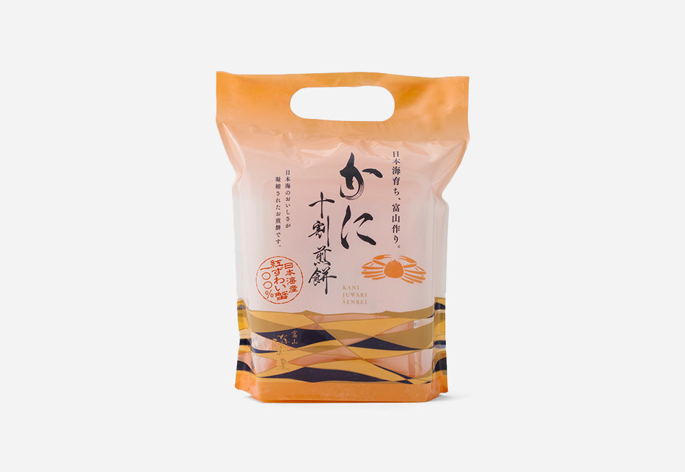 海煎堂十割煎餅|かに(スタンドパック)