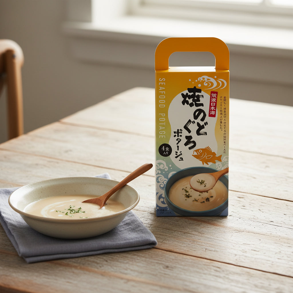 焼のどぐろポタージュ